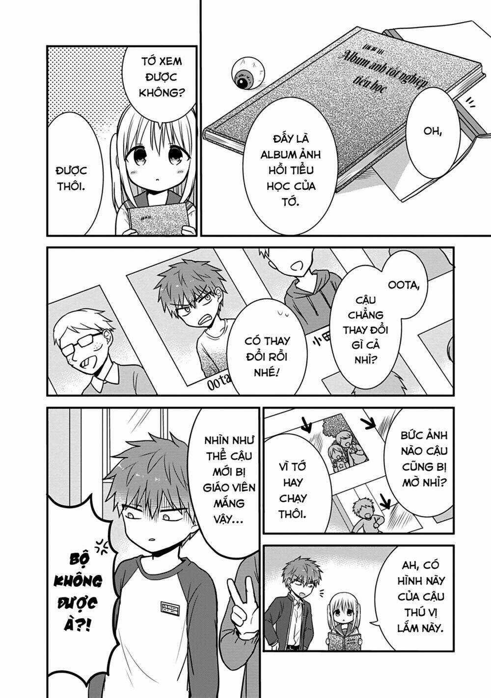 Kao Ni Denai Kashiwada-San To Kao Ni Deru Oota-Kun Chapter 22 trang 4