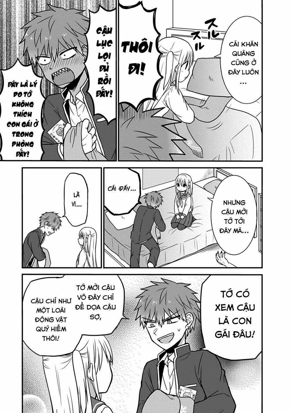 Kao Ni Denai Kashiwada-San To Kao Ni Deru Oota-Kun Chapter 22 trang 7