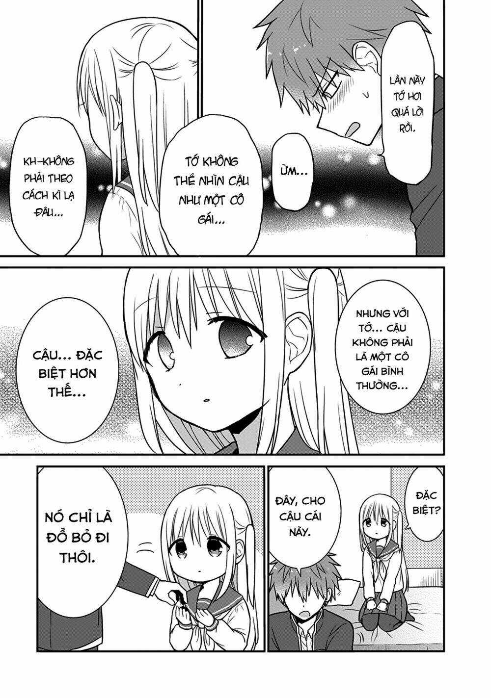 Kao Ni Denai Kashiwada-San To Kao Ni Deru Oota-Kun Chapter 22 trang 9
