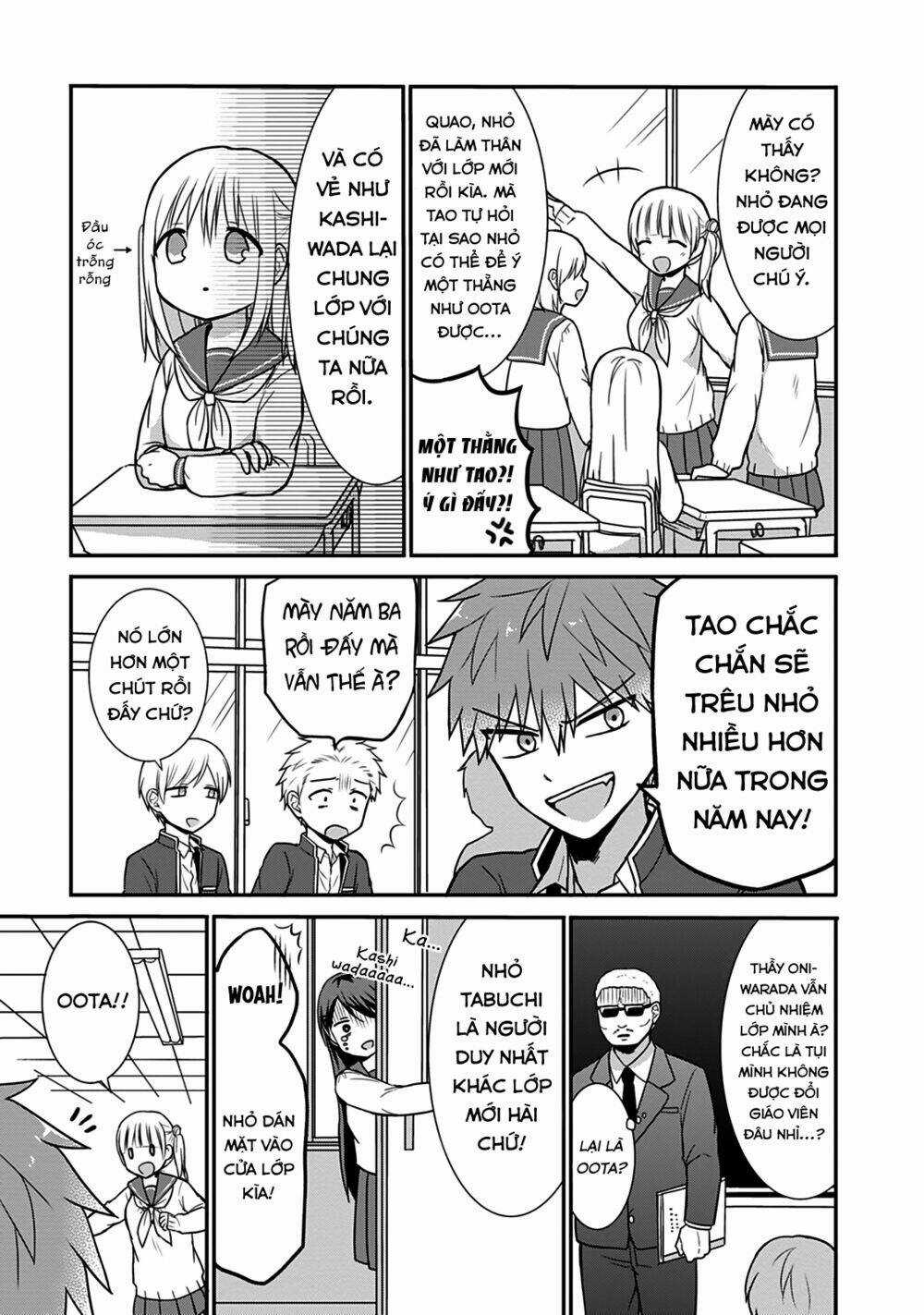 Kao Ni Denai Kashiwada-San To Kao Ni Deru Oota-Kun Chapter 23 trang 3