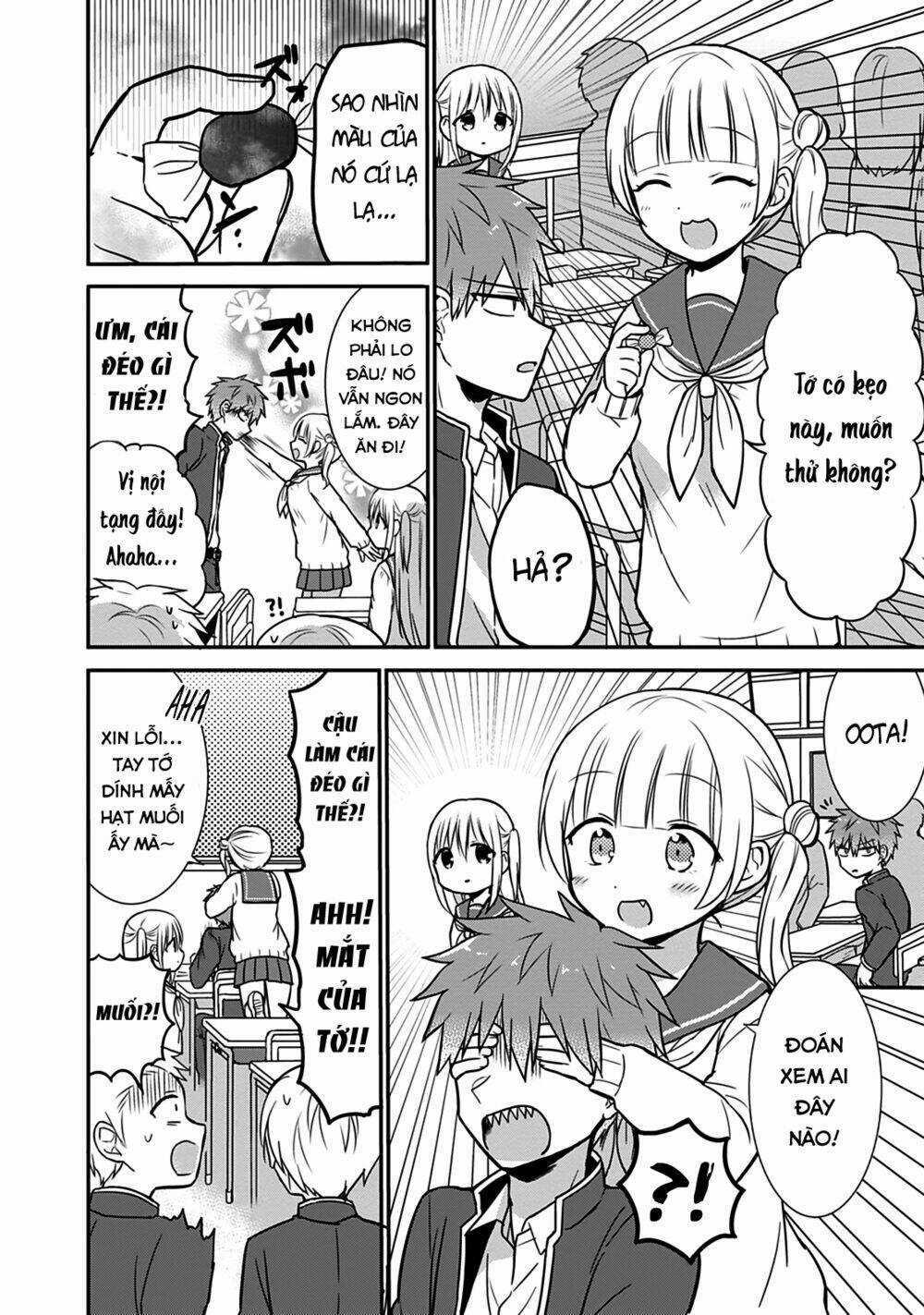 Kao Ni Denai Kashiwada-San To Kao Ni Deru Oota-Kun Chapter 23 trang 4