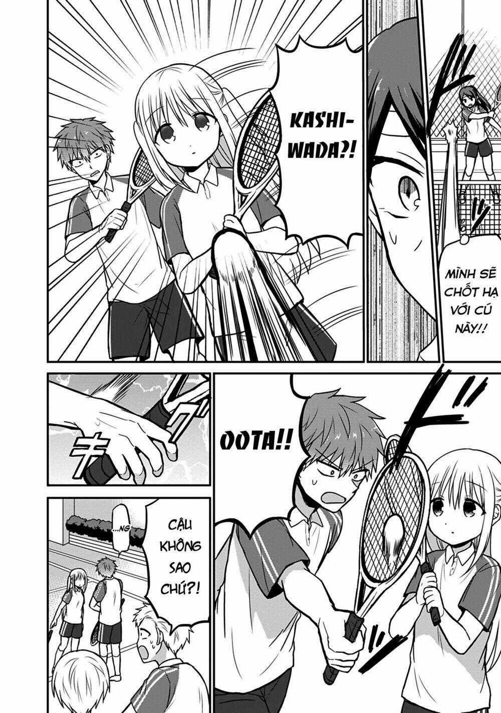Kao Ni Denai Kashiwada-San To Kao Ni Deru Oota-Kun Chapter 24 trang 6