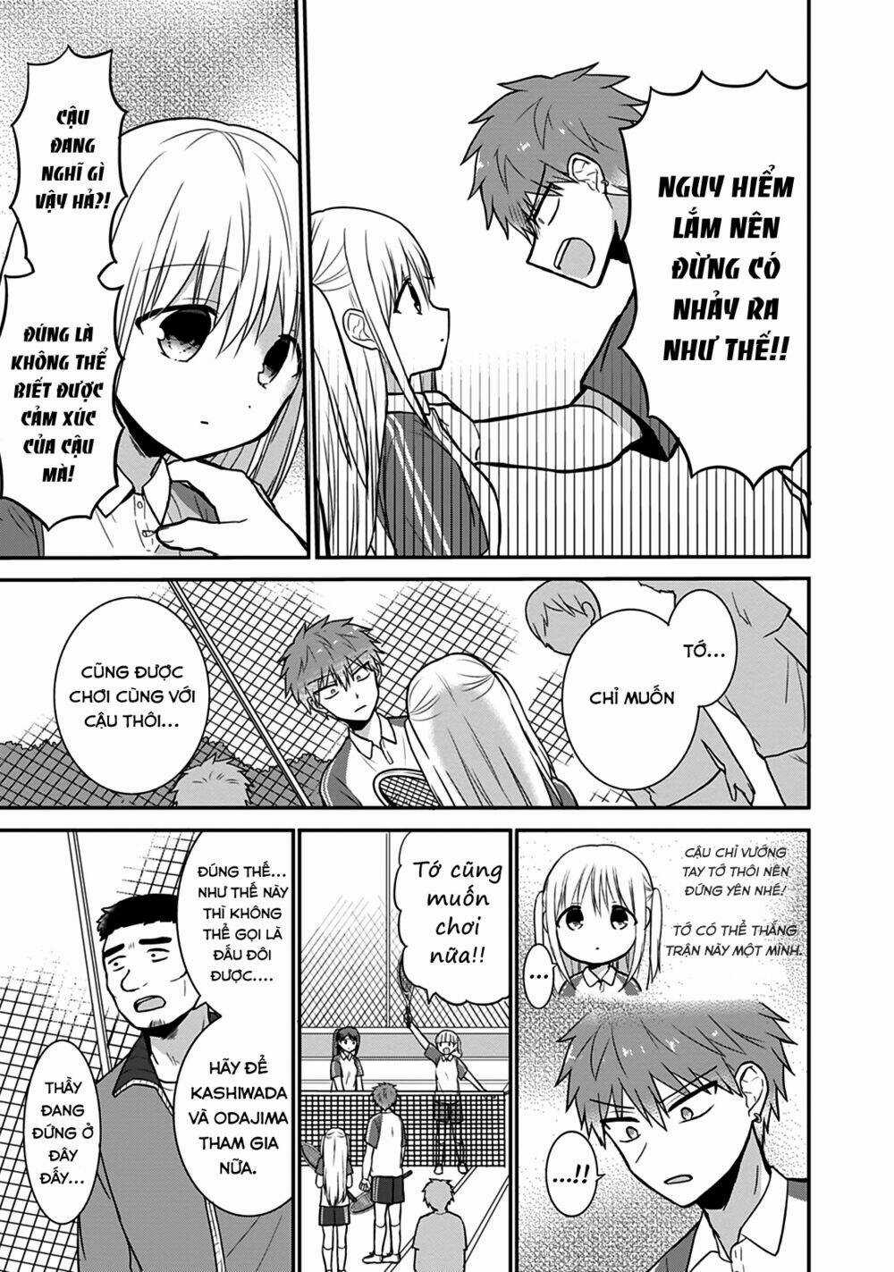 Kao Ni Denai Kashiwada-San To Kao Ni Deru Oota-Kun Chapter 24 trang 7