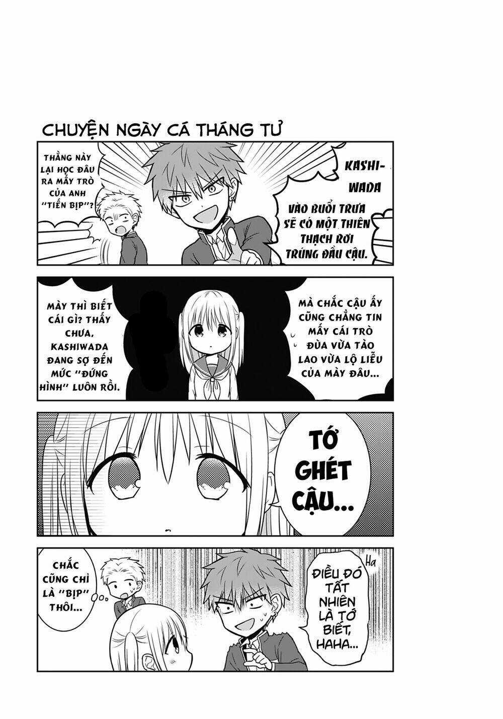 Kao Ni Denai Kashiwada-San To Kao Ni Deru Oota-Kun Chapter 25 trang 10