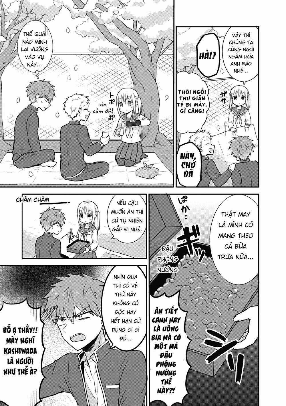 Kao Ni Denai Kashiwada-San To Kao Ni Deru Oota-Kun Chapter 25 trang 4