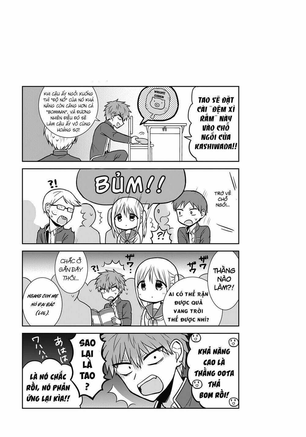 Kao Ni Denai Kashiwada-San To Kao Ni Deru Oota-Kun Chapter 26 trang 13