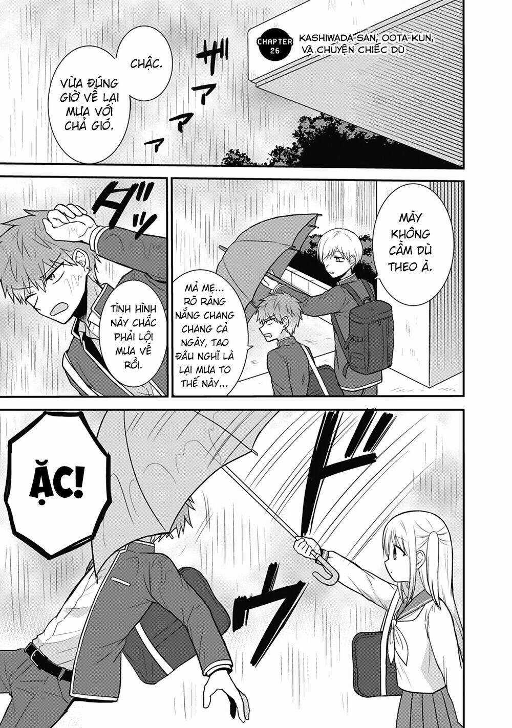 Kao Ni Denai Kashiwada-San To Kao Ni Deru Oota-Kun Chapter 26 trang 5