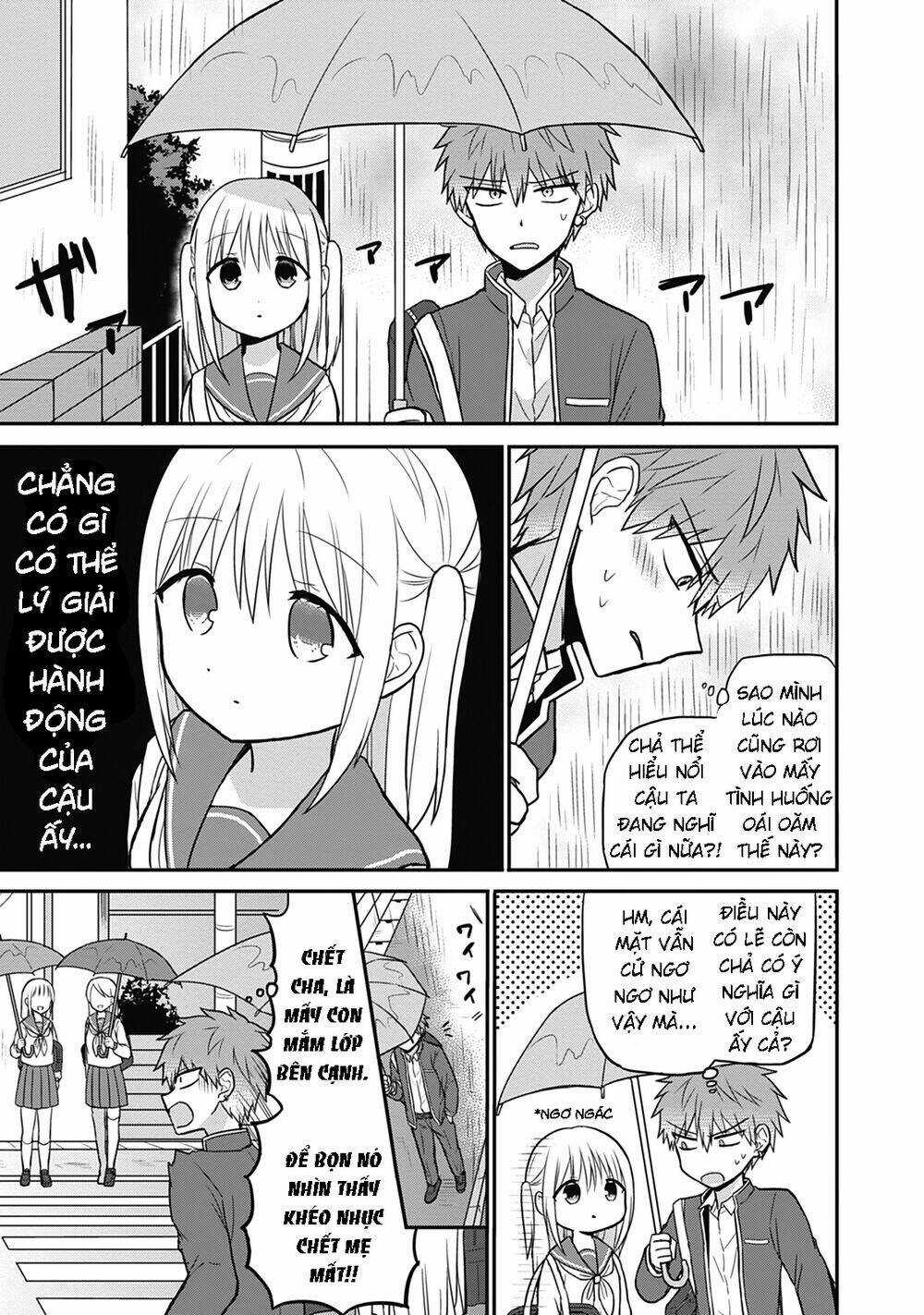 Kao Ni Denai Kashiwada-San To Kao Ni Deru Oota-Kun Chapter 26 trang 7
