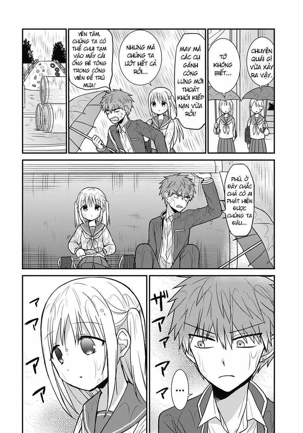 Kao Ni Denai Kashiwada-San To Kao Ni Deru Oota-Kun Chapter 26 trang 9