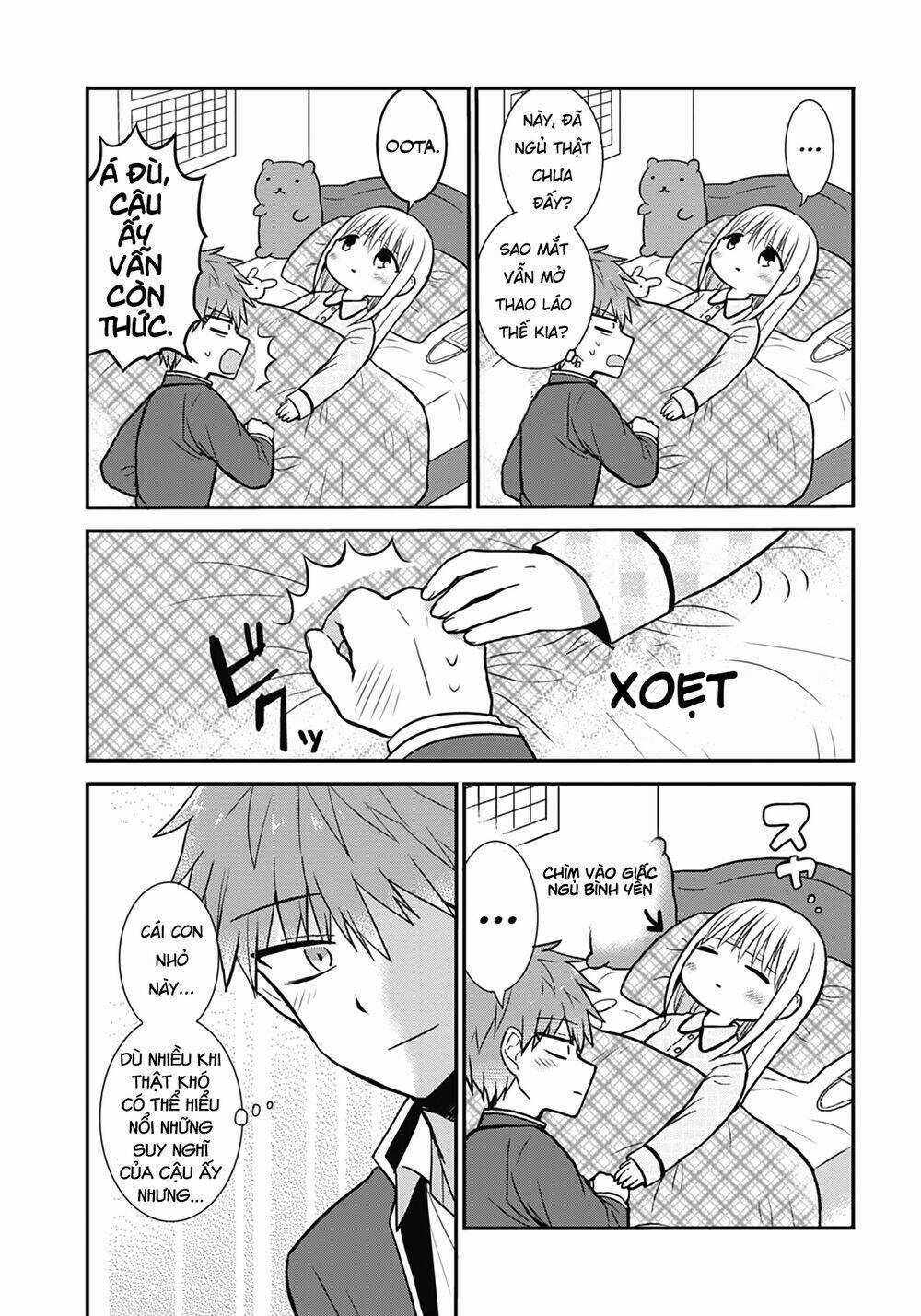 Kao Ni Denai Kashiwada-San To Kao Ni Deru Oota-Kun Chapter 27 trang 11