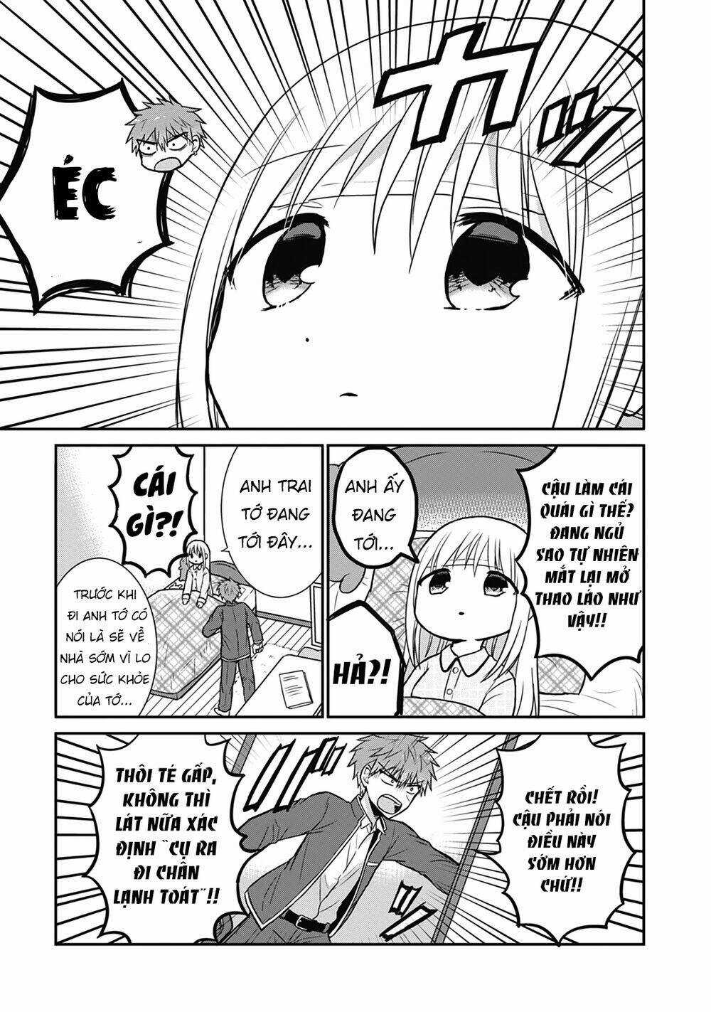 Kao Ni Denai Kashiwada-San To Kao Ni Deru Oota-Kun Chapter 27 trang 12