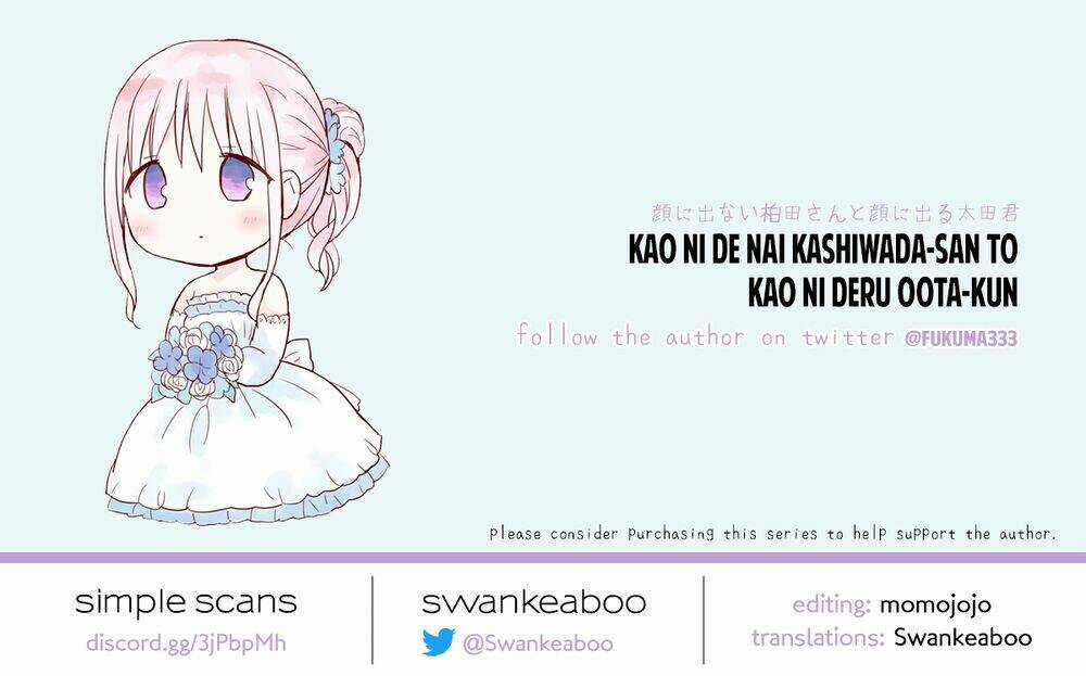 Kao Ni Denai Kashiwada-San To Kao Ni Deru Oota-Kun Chapter 27 trang 15