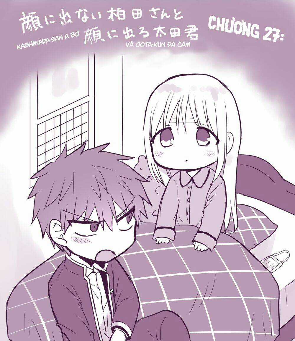 Kao Ni Denai Kashiwada-San To Kao Ni Deru Oota-Kun Chapter 27 trang 3
