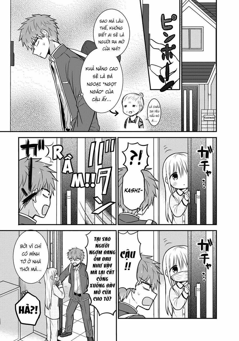 Kao Ni Denai Kashiwada-San To Kao Ni Deru Oota-Kun Chapter 27 trang 6