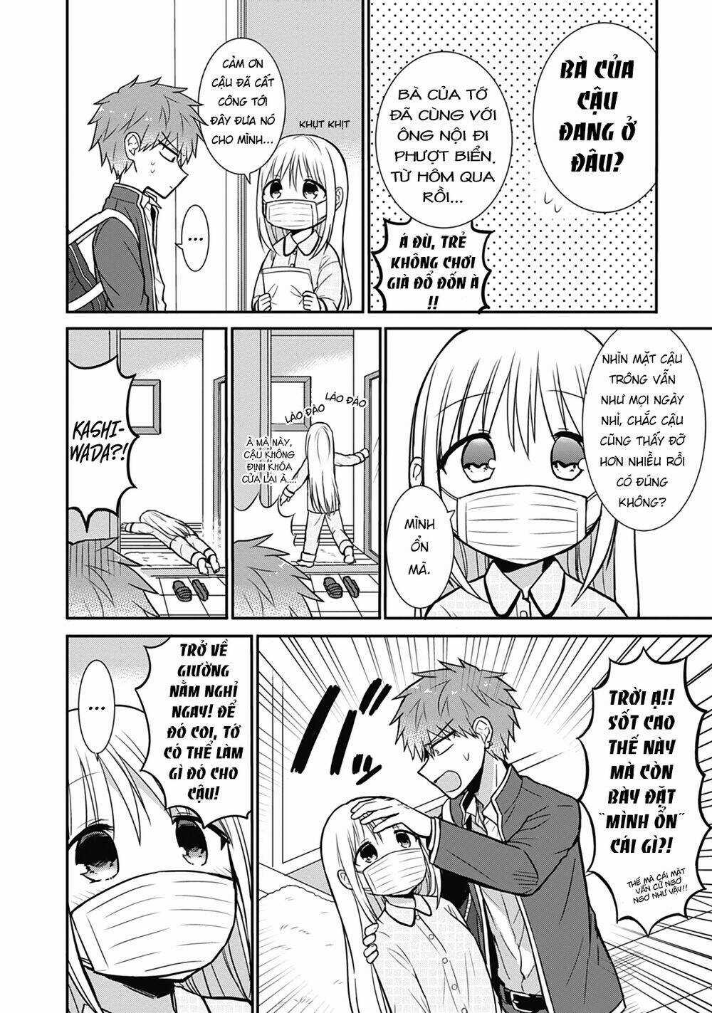 Kao Ni Denai Kashiwada-San To Kao Ni Deru Oota-Kun Chapter 27 trang 7