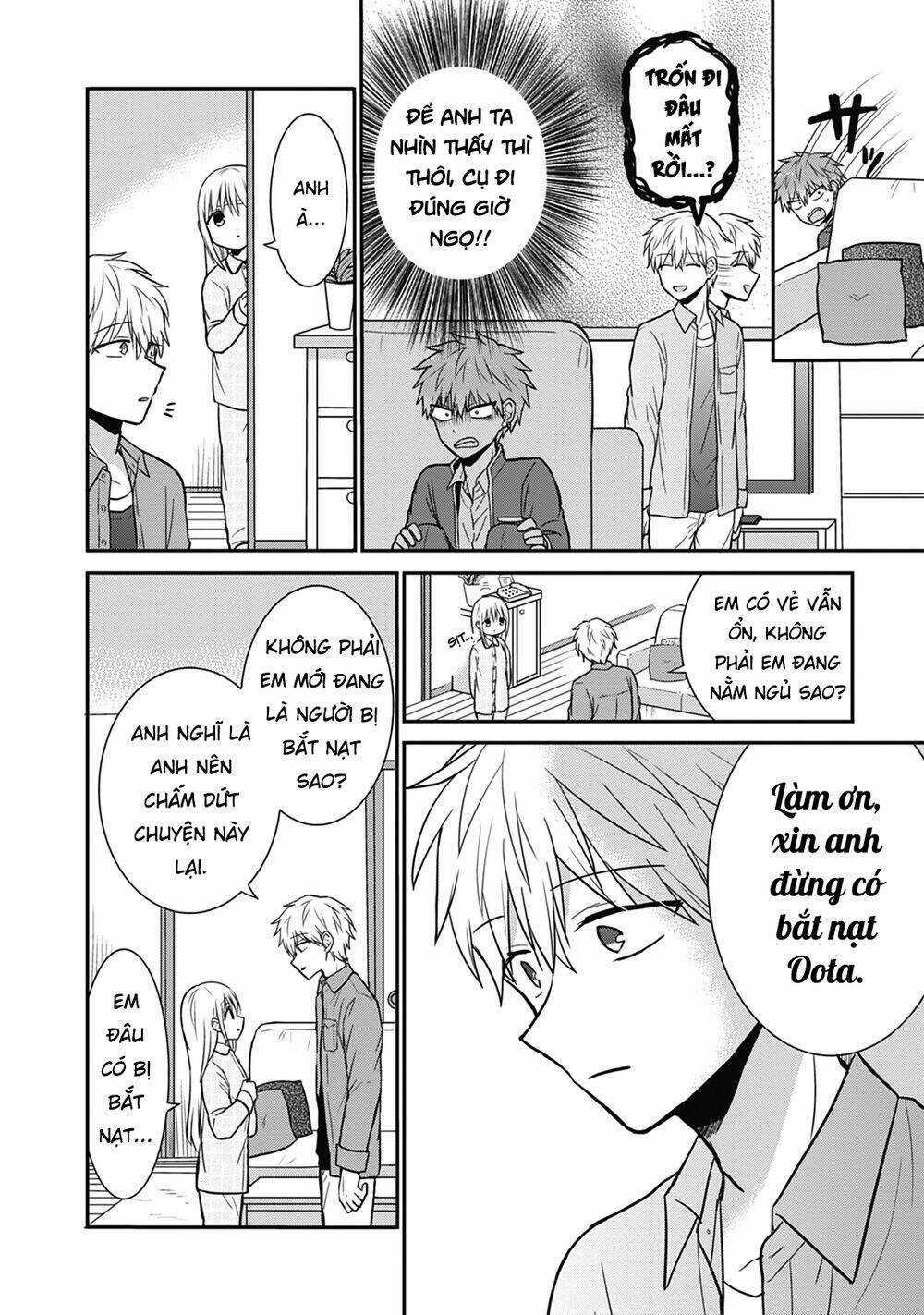 Kao Ni Denai Kashiwada-San To Kao Ni Deru Oota-Kun Chapter 28 trang 10