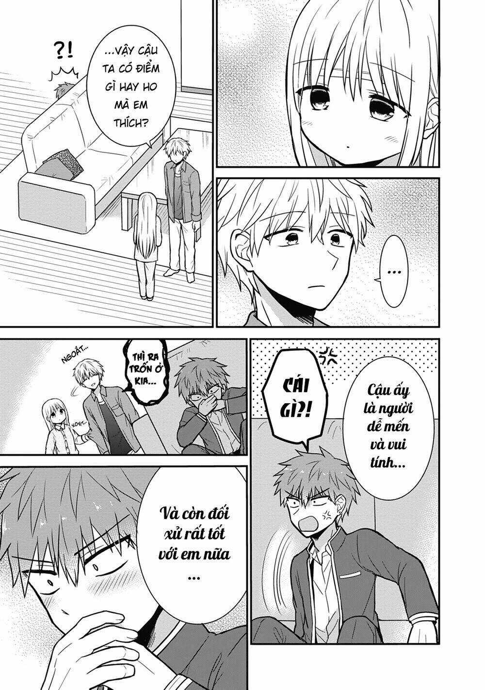 Kao Ni Denai Kashiwada-San To Kao Ni Deru Oota-Kun Chapter 28 trang 11