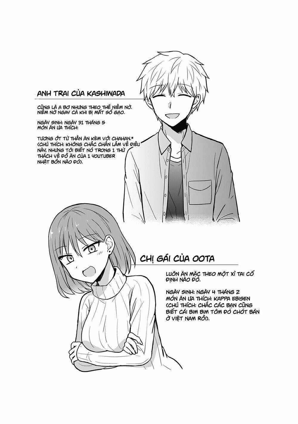 Kao Ni Denai Kashiwada-San To Kao Ni Deru Oota-Kun Chapter 28 trang 13