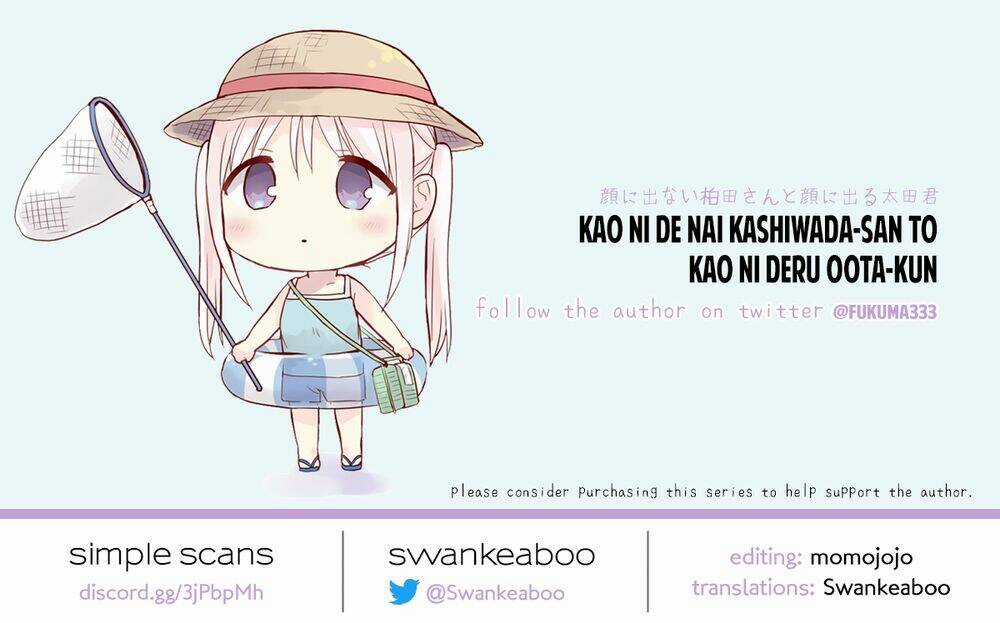 Kao Ni Denai Kashiwada-San To Kao Ni Deru Oota-Kun Chapter 28 trang 15