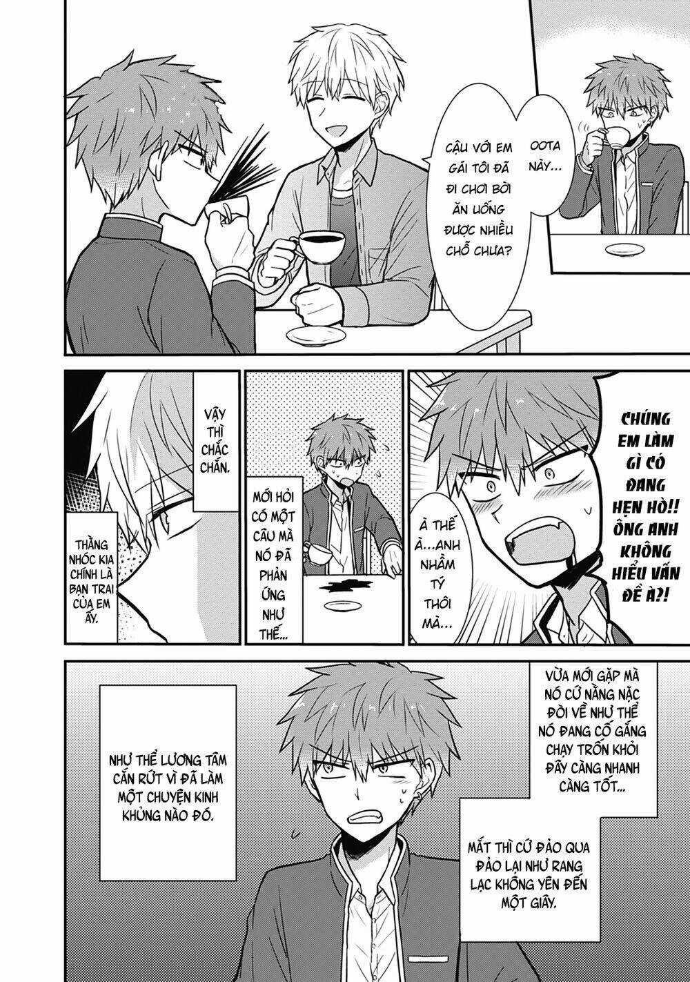 Kao Ni Denai Kashiwada-San To Kao Ni Deru Oota-Kun Chapter 28 trang 6