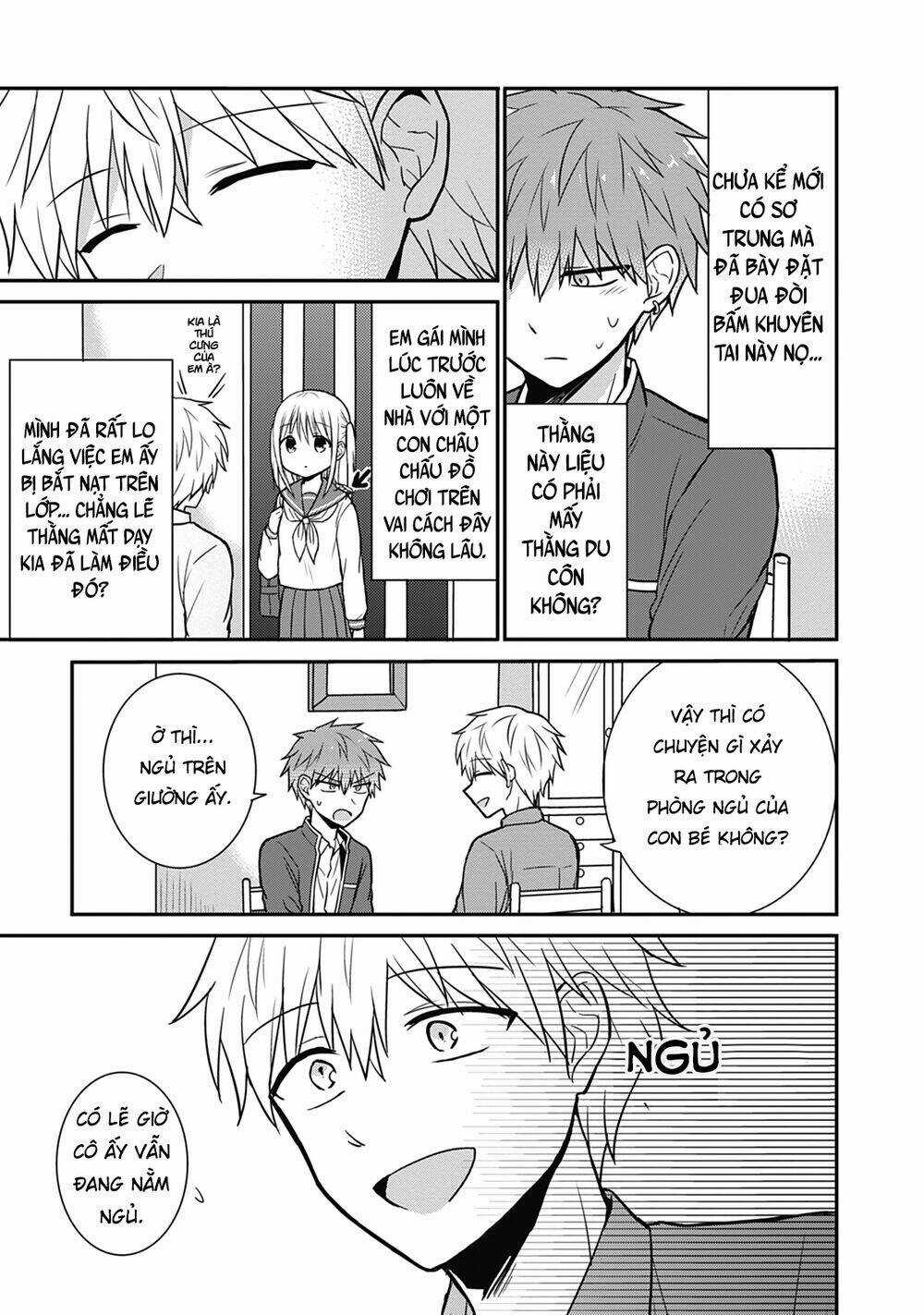 Kao Ni Denai Kashiwada-San To Kao Ni Deru Oota-Kun Chapter 28 trang 7