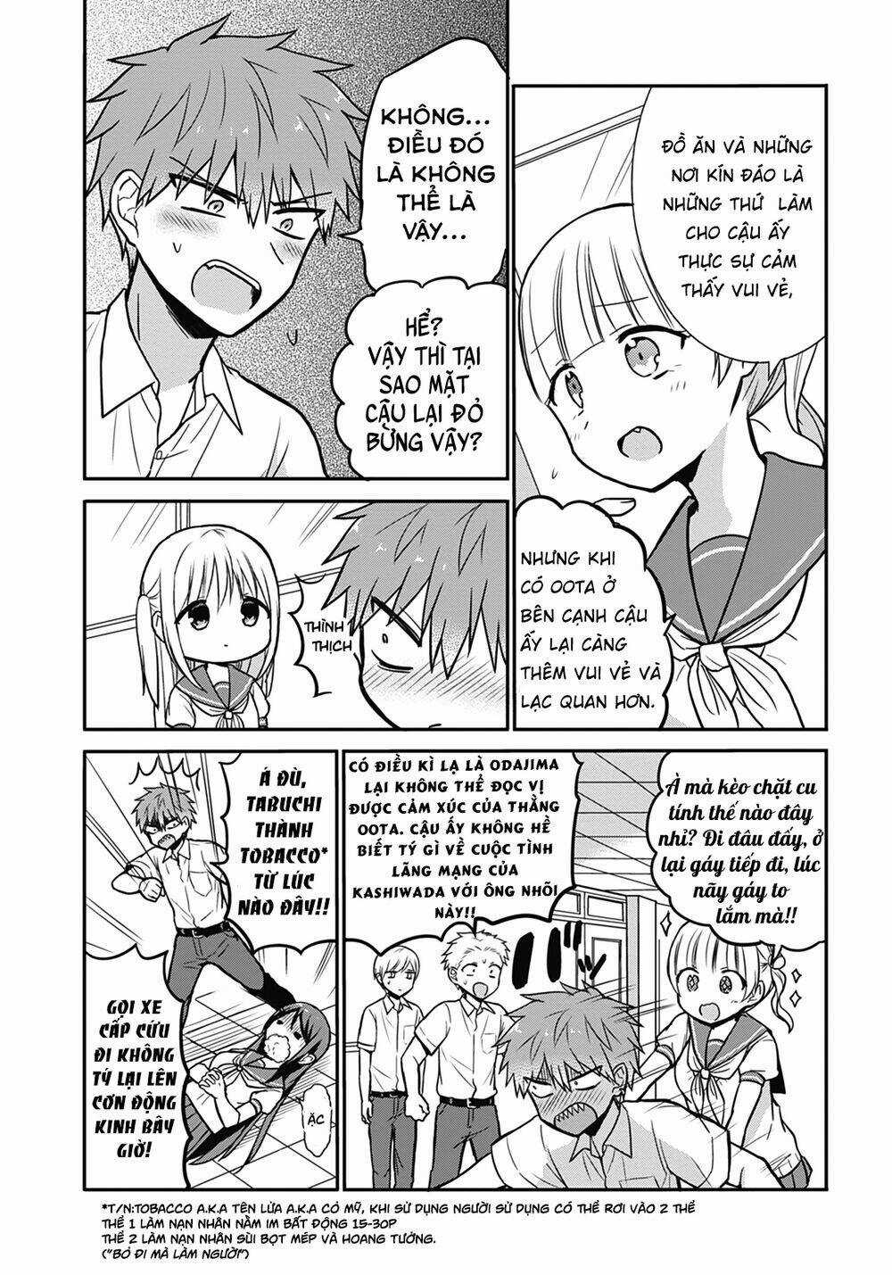 Kao Ni Denai Kashiwada-San To Kao Ni Deru Oota-Kun Chapter 29 trang 10