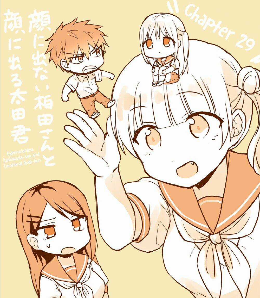Kao Ni Denai Kashiwada-San To Kao Ni Deru Oota-Kun Chapter 29 trang 2
