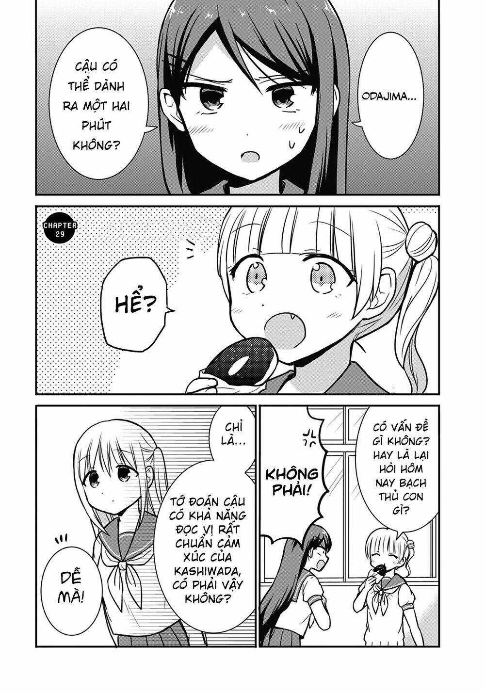 Kao Ni Denai Kashiwada-San To Kao Ni Deru Oota-Kun Chapter 29 trang 3