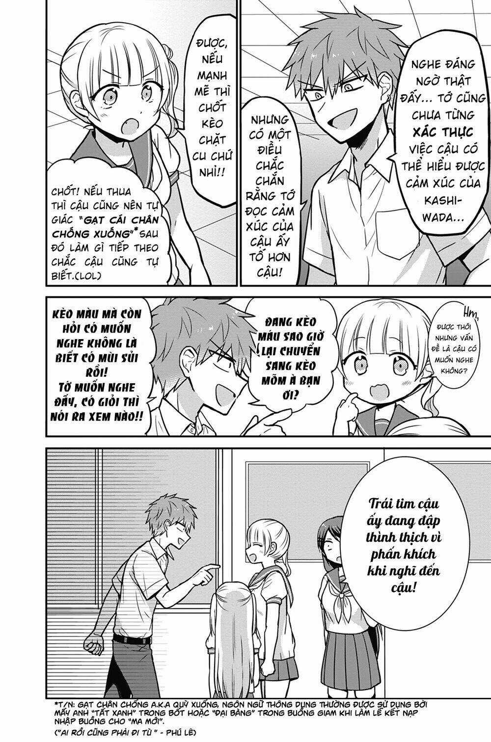 Kao Ni Denai Kashiwada-San To Kao Ni Deru Oota-Kun Chapter 29 trang 8