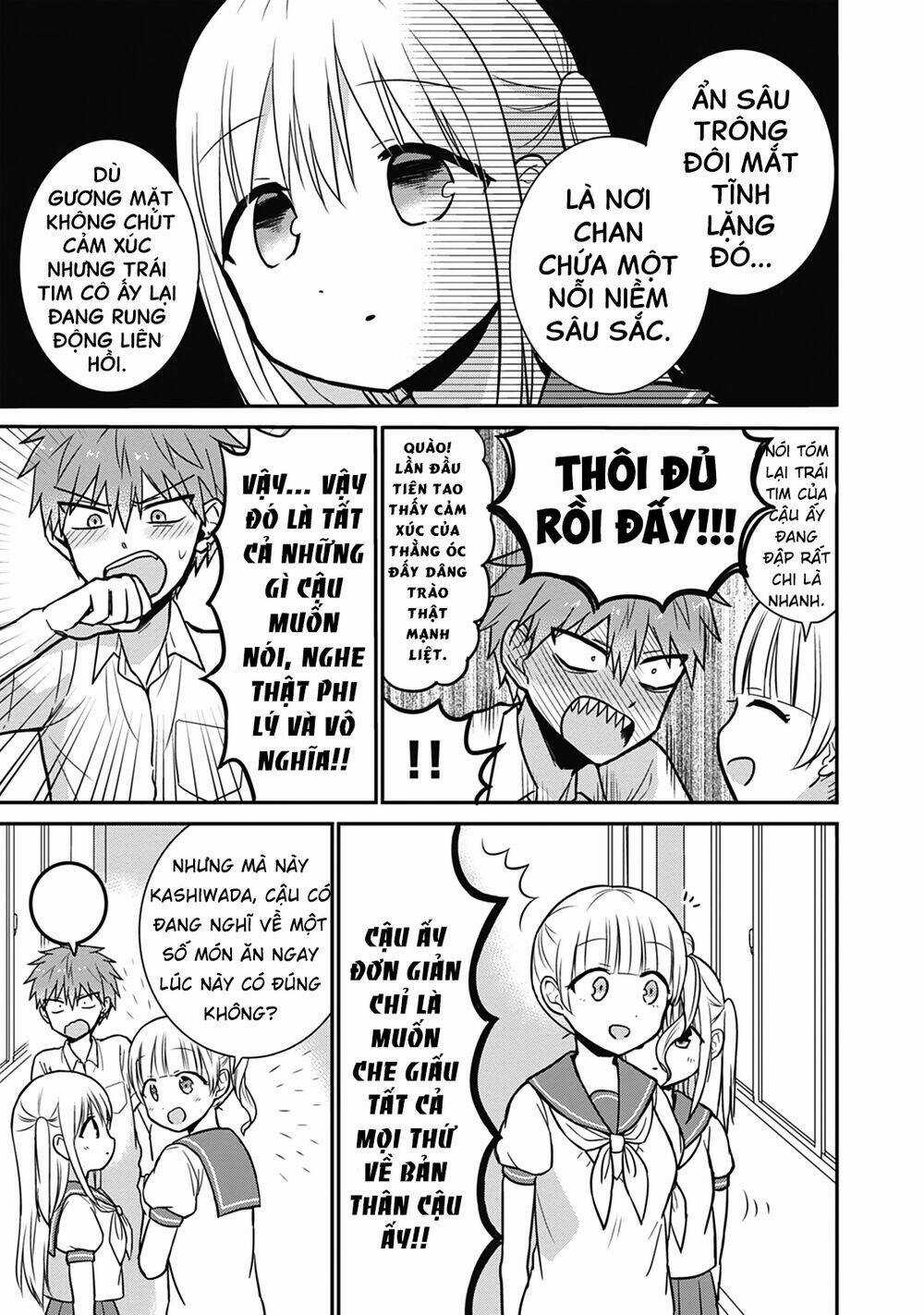 Kao Ni Denai Kashiwada-San To Kao Ni Deru Oota-Kun Chapter 29 trang 9