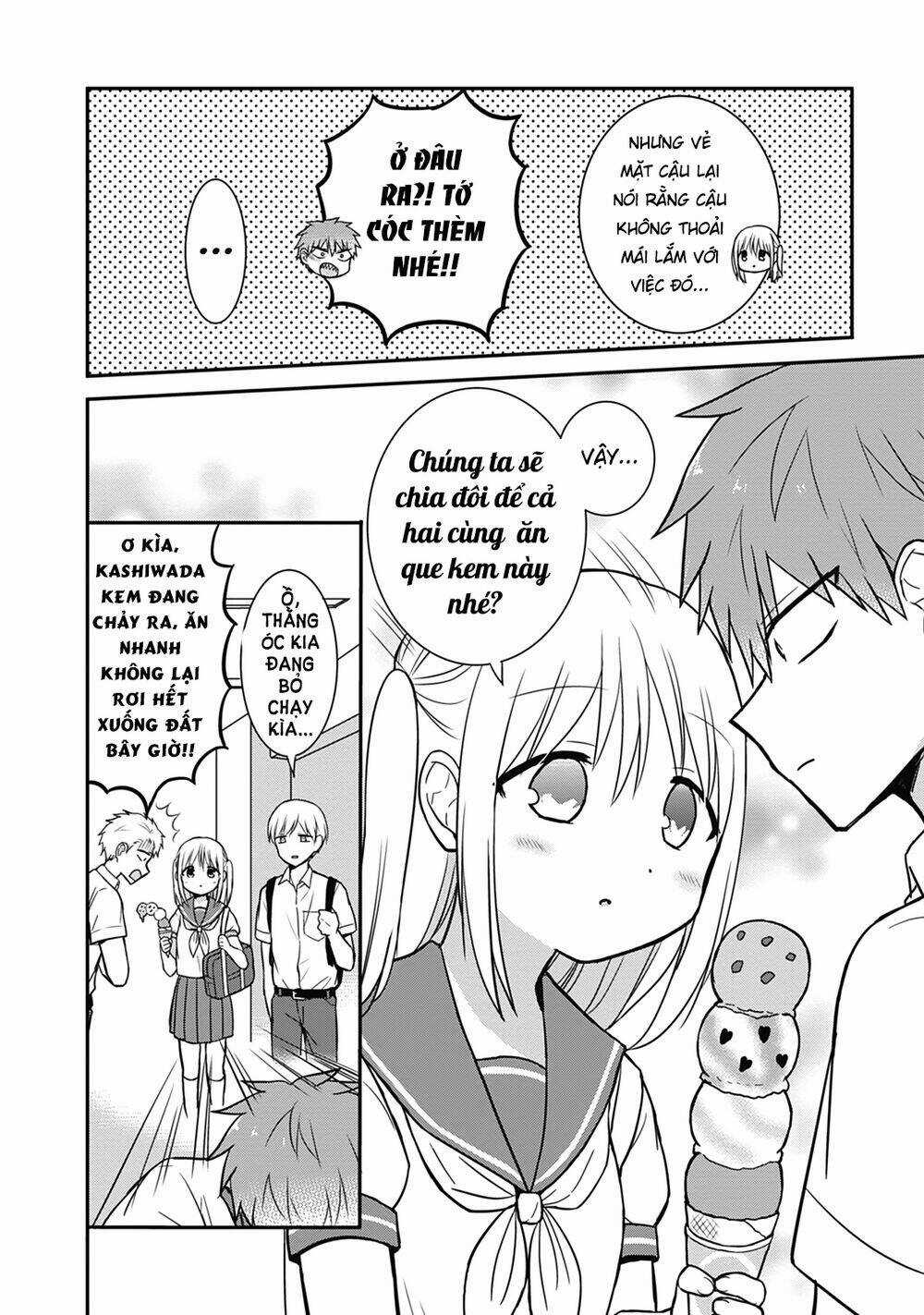 Kao Ni Denai Kashiwada-San To Kao Ni Deru Oota-Kun Chapter 30 trang 11