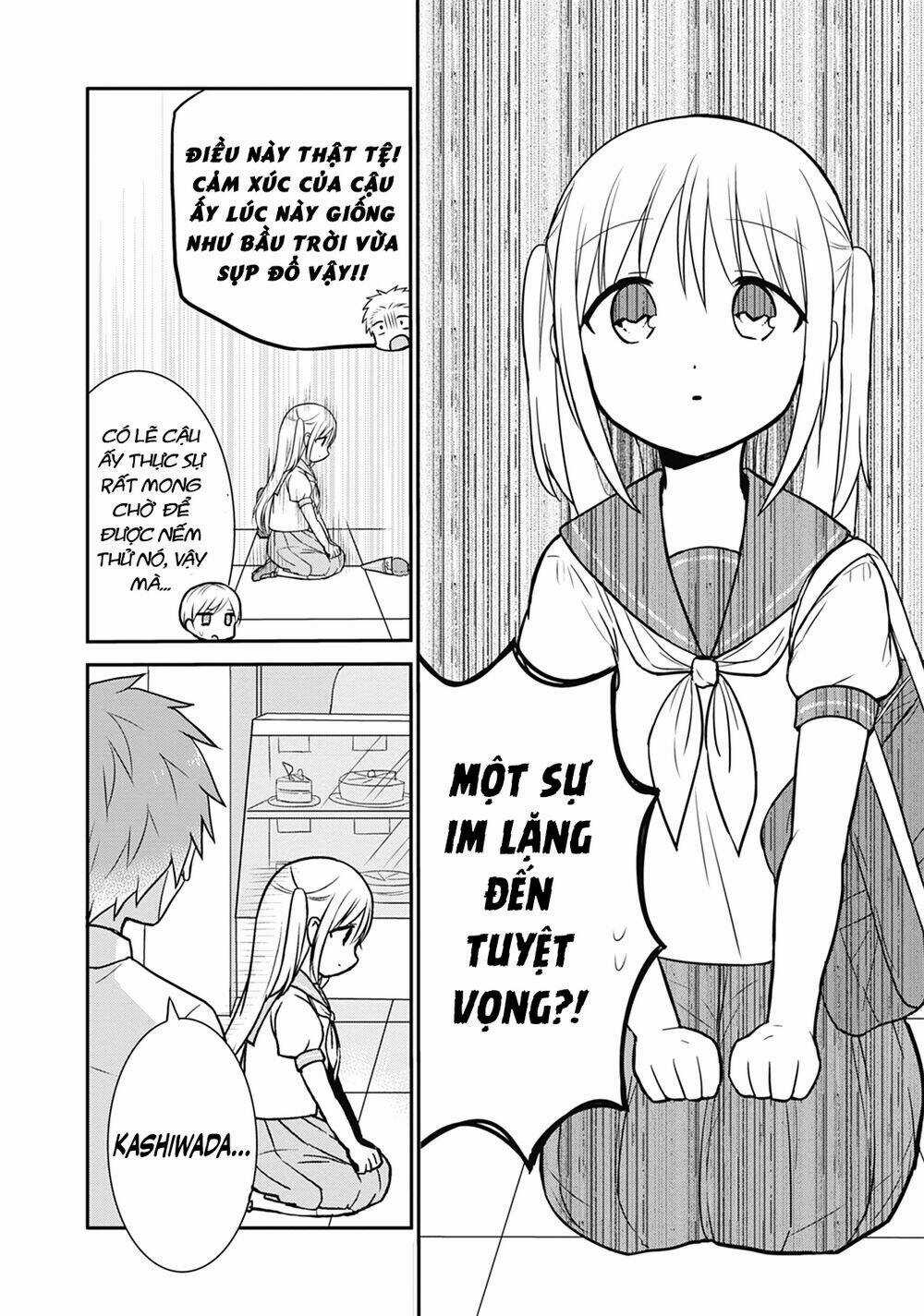 Kao Ni Denai Kashiwada-San To Kao Ni Deru Oota-Kun Chapter 30 trang 9