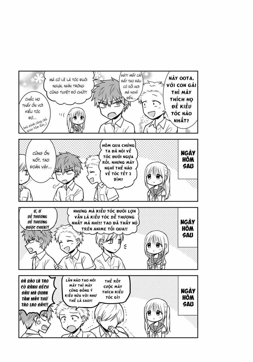 Kao Ni Denai Kashiwada-San To Kao Ni Deru Oota-Kun Chapter 31.5 trang 12