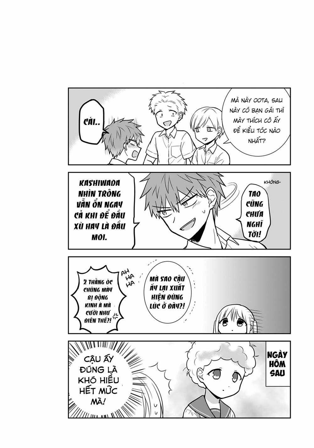 Kao Ni Denai Kashiwada-San To Kao Ni Deru Oota-Kun Chapter 31.5 trang 13