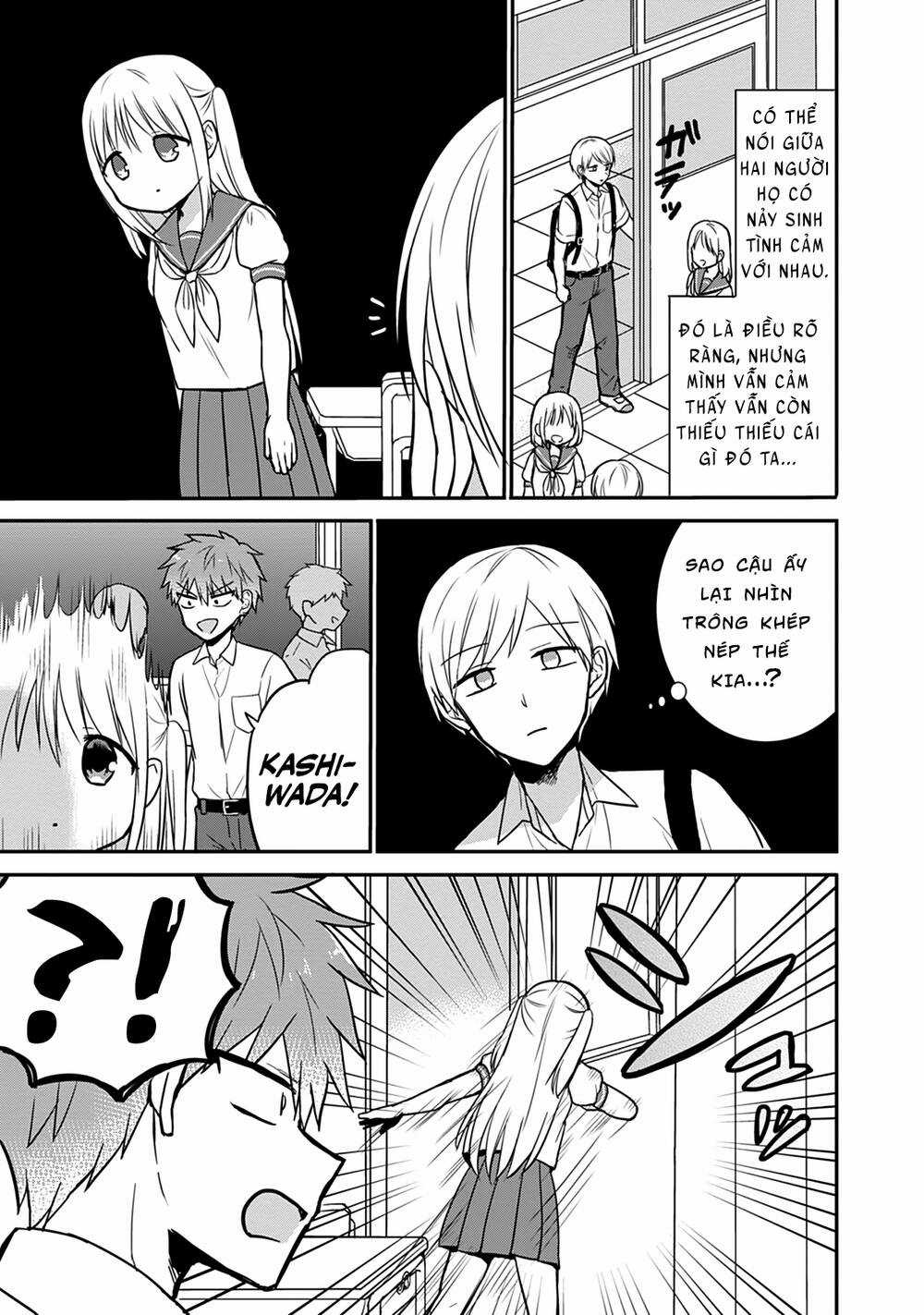 Kao Ni Denai Kashiwada-San To Kao Ni Deru Oota-Kun Chapter 31.5 trang 6