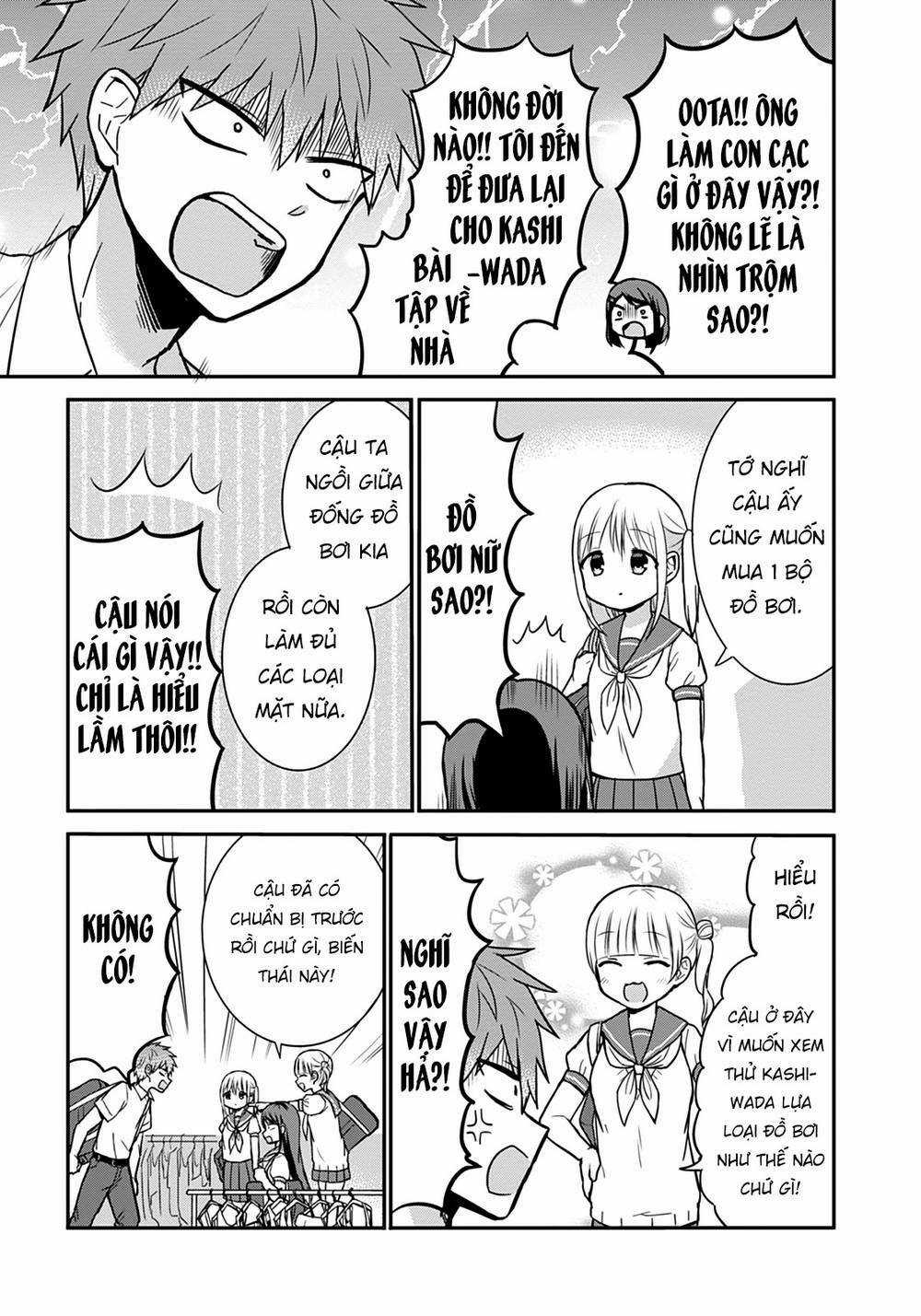 Kao Ni Denai Kashiwada-San To Kao Ni Deru Oota-Kun Chapter 33 trang 10