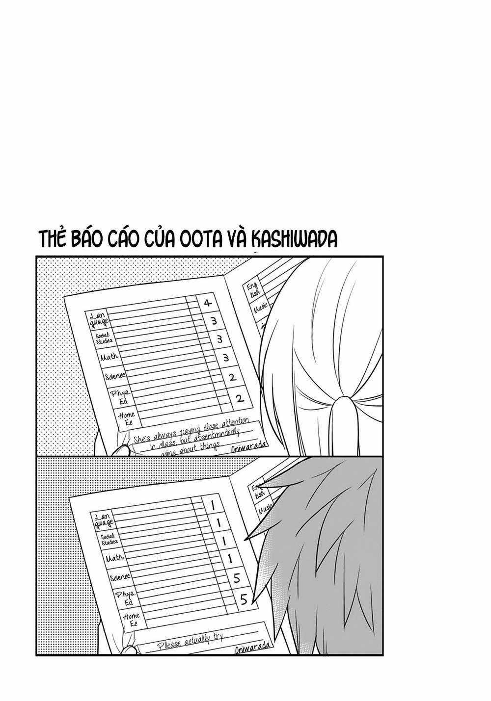 Kao Ni Denai Kashiwada-San To Kao Ni Deru Oota-Kun Chapter 33 trang 12