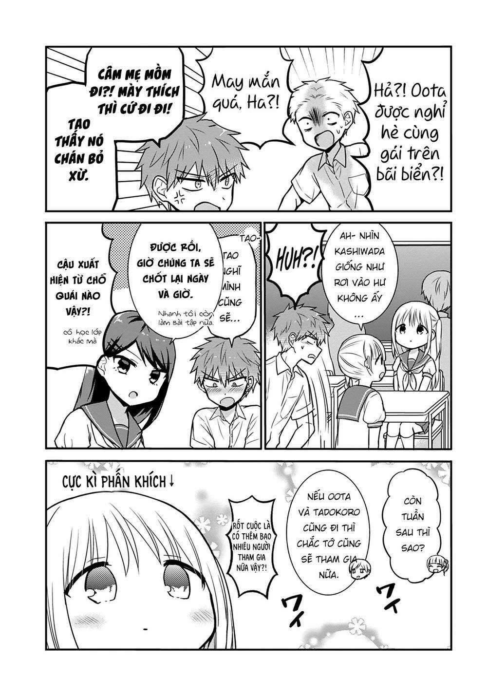 Kao Ni Denai Kashiwada-San To Kao Ni Deru Oota-Kun Chapter 33 trang 3