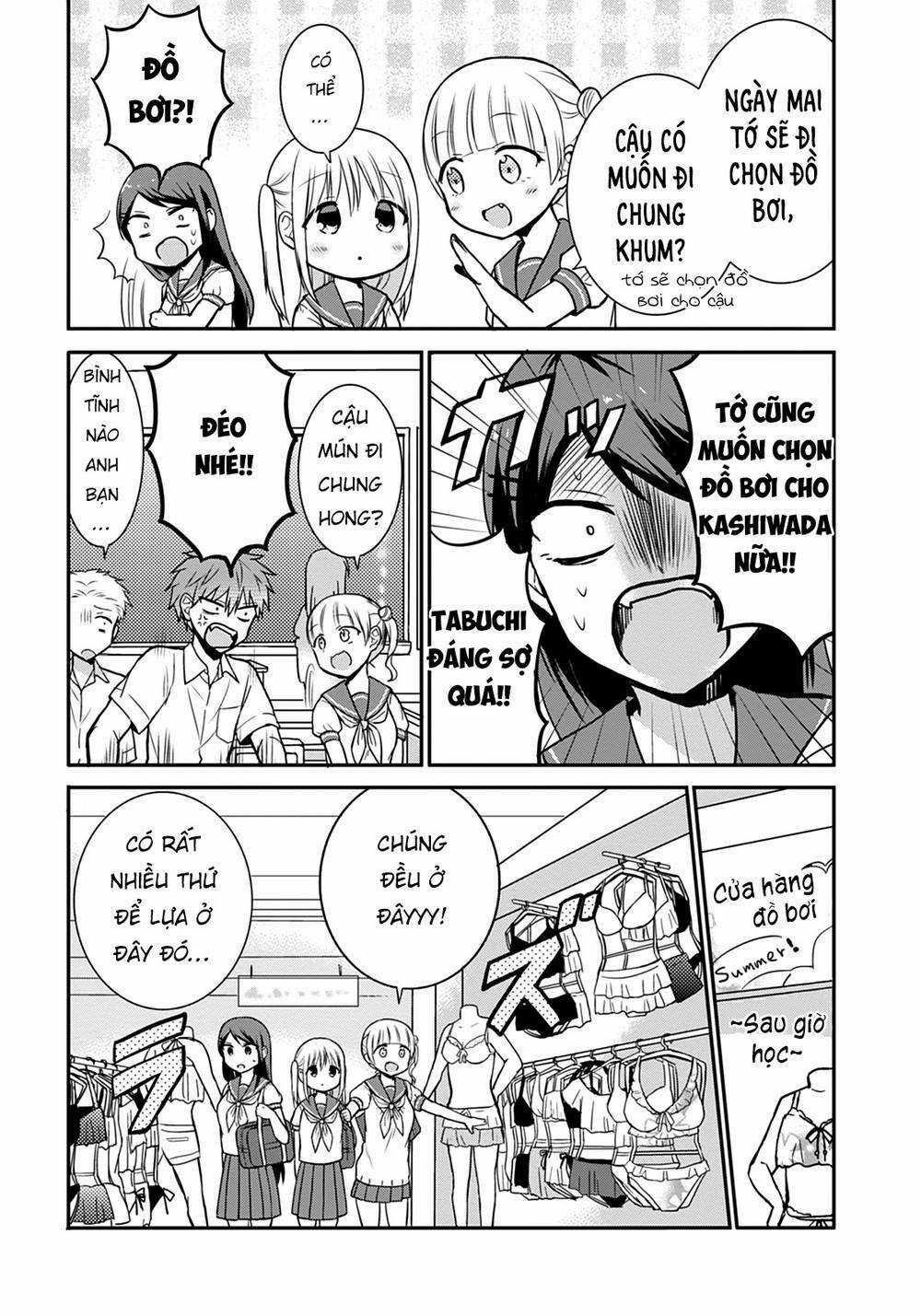 Kao Ni Denai Kashiwada-San To Kao Ni Deru Oota-Kun Chapter 33 trang 4