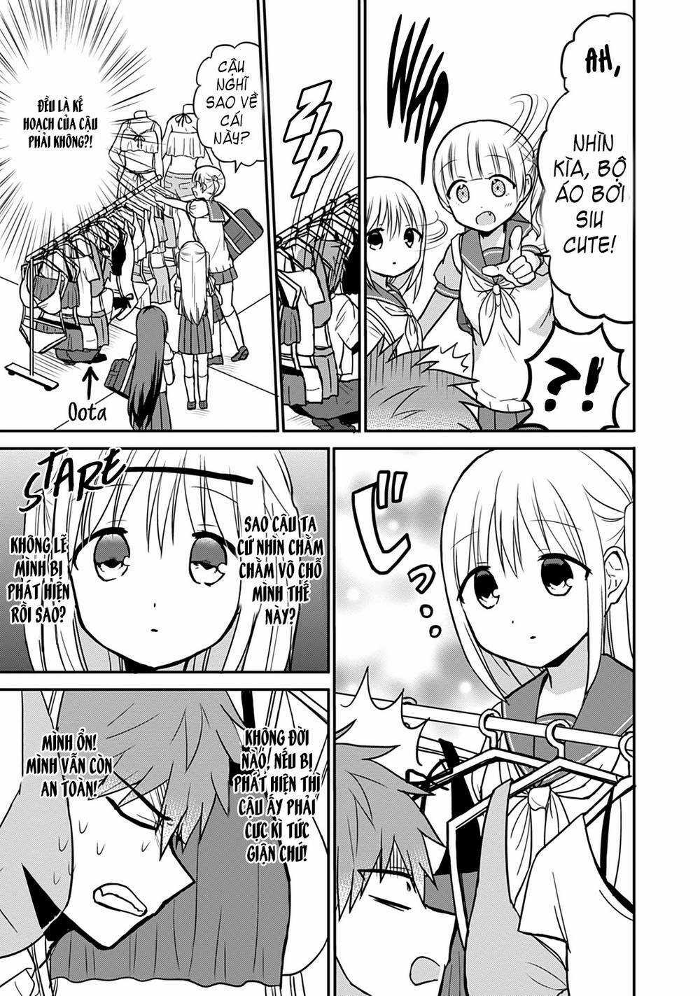 Kao Ni Denai Kashiwada-San To Kao Ni Deru Oota-Kun Chapter 33 trang 8