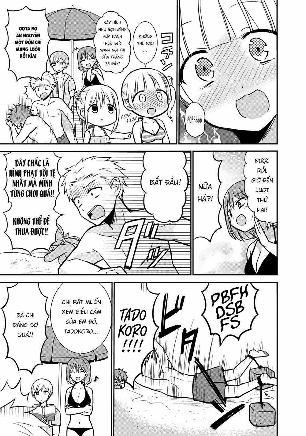 Kao Ni Denai Kashiwada-San To Kao Ni Deru Oota-Kun Chapter 34 trang 11