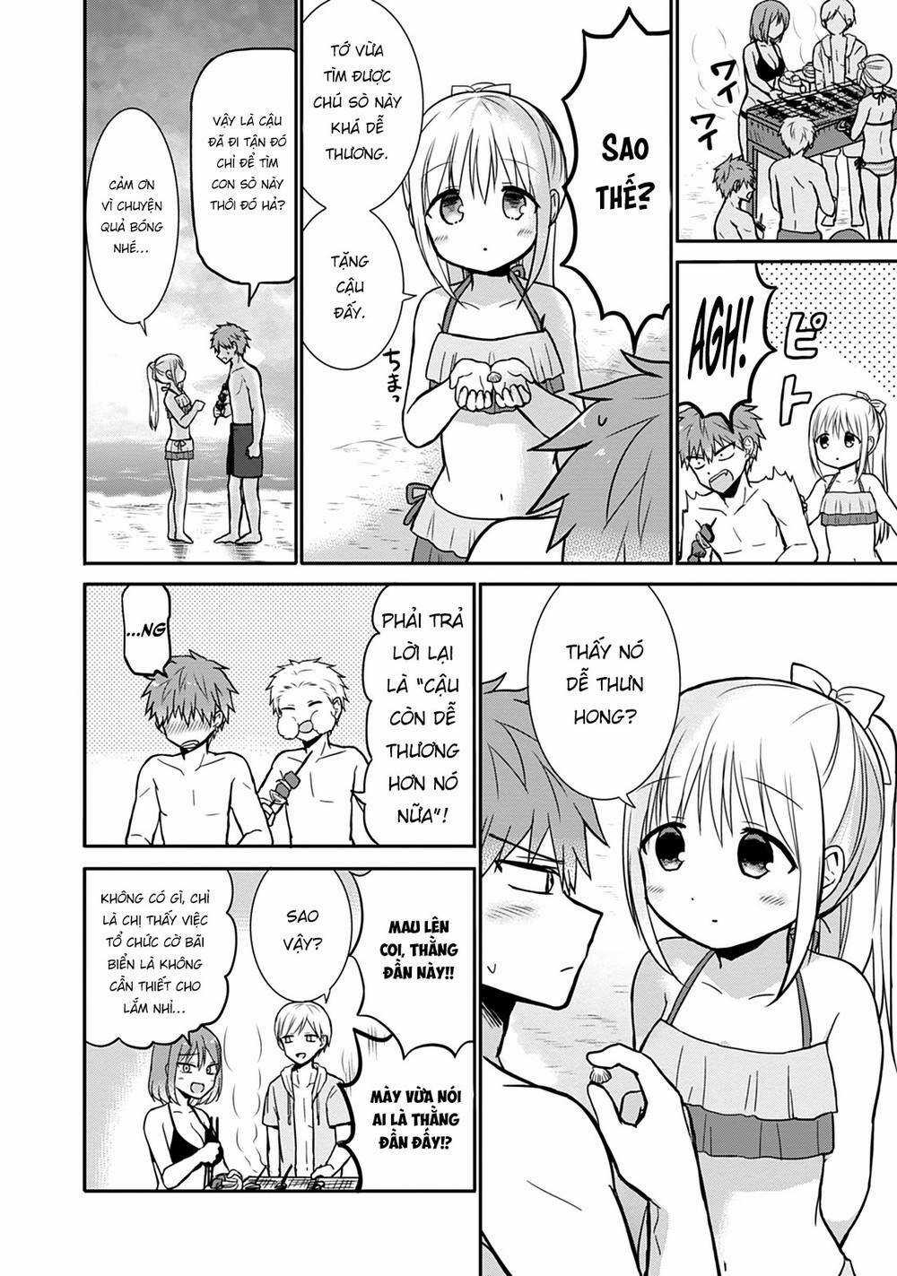 Kao Ni Denai Kashiwada-San To Kao Ni Deru Oota-Kun Chapter 34 trang 14