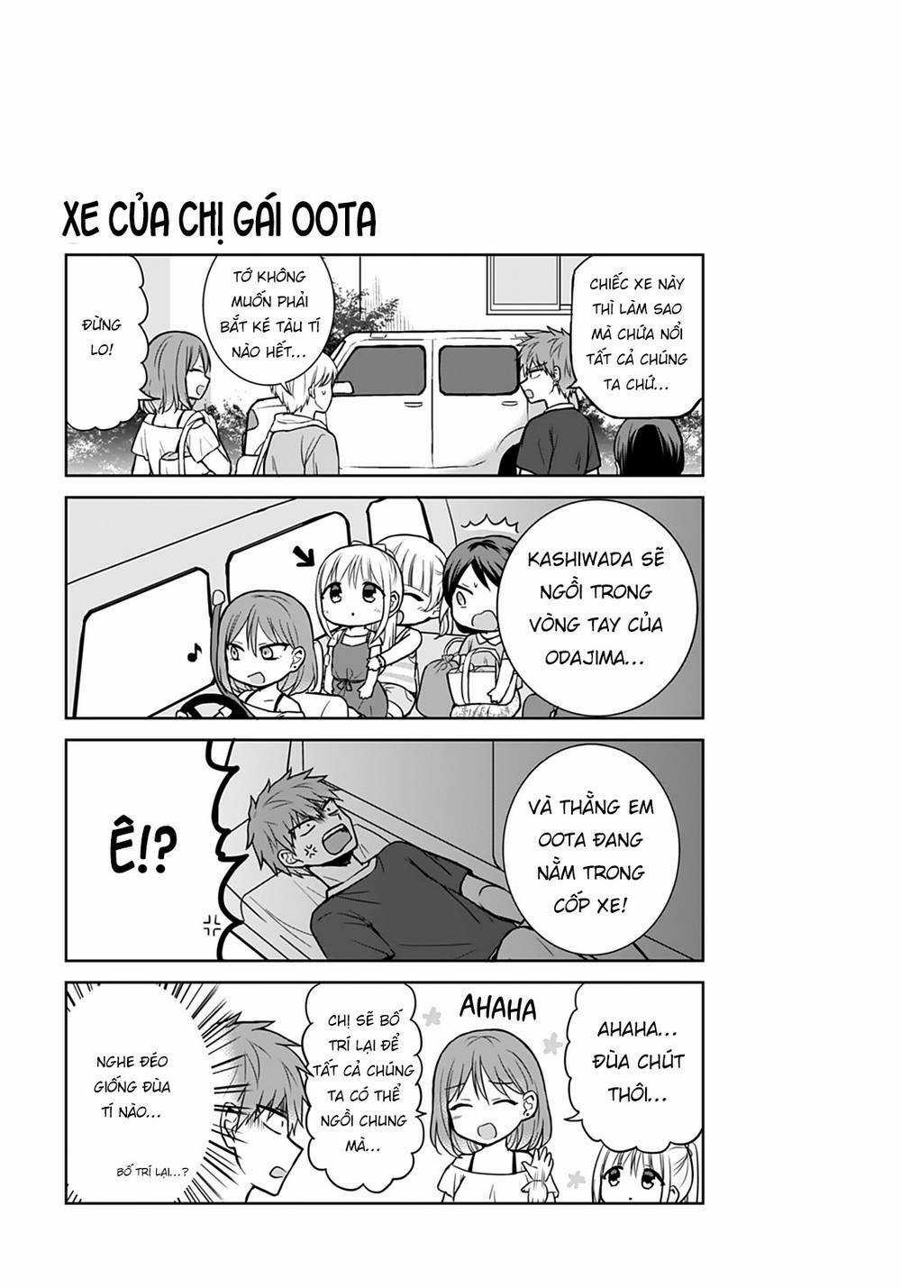 Kao Ni Denai Kashiwada-San To Kao Ni Deru Oota-Kun Chapter 34 trang 15