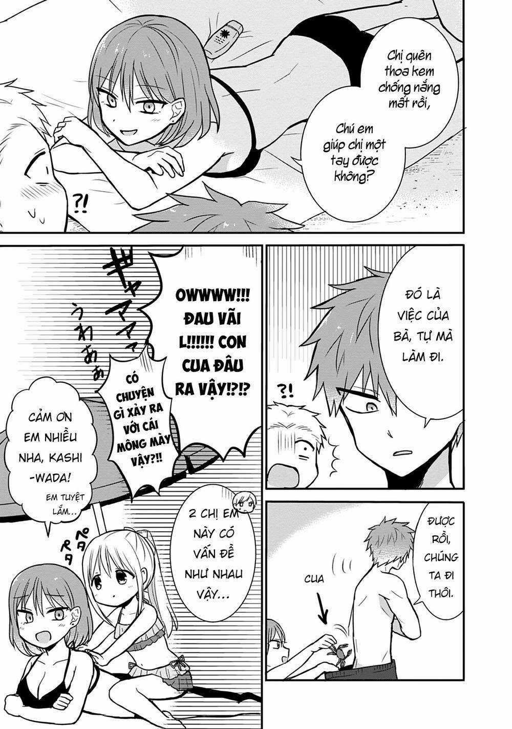 Kao Ni Denai Kashiwada-San To Kao Ni Deru Oota-Kun Chapter 34 trang 5