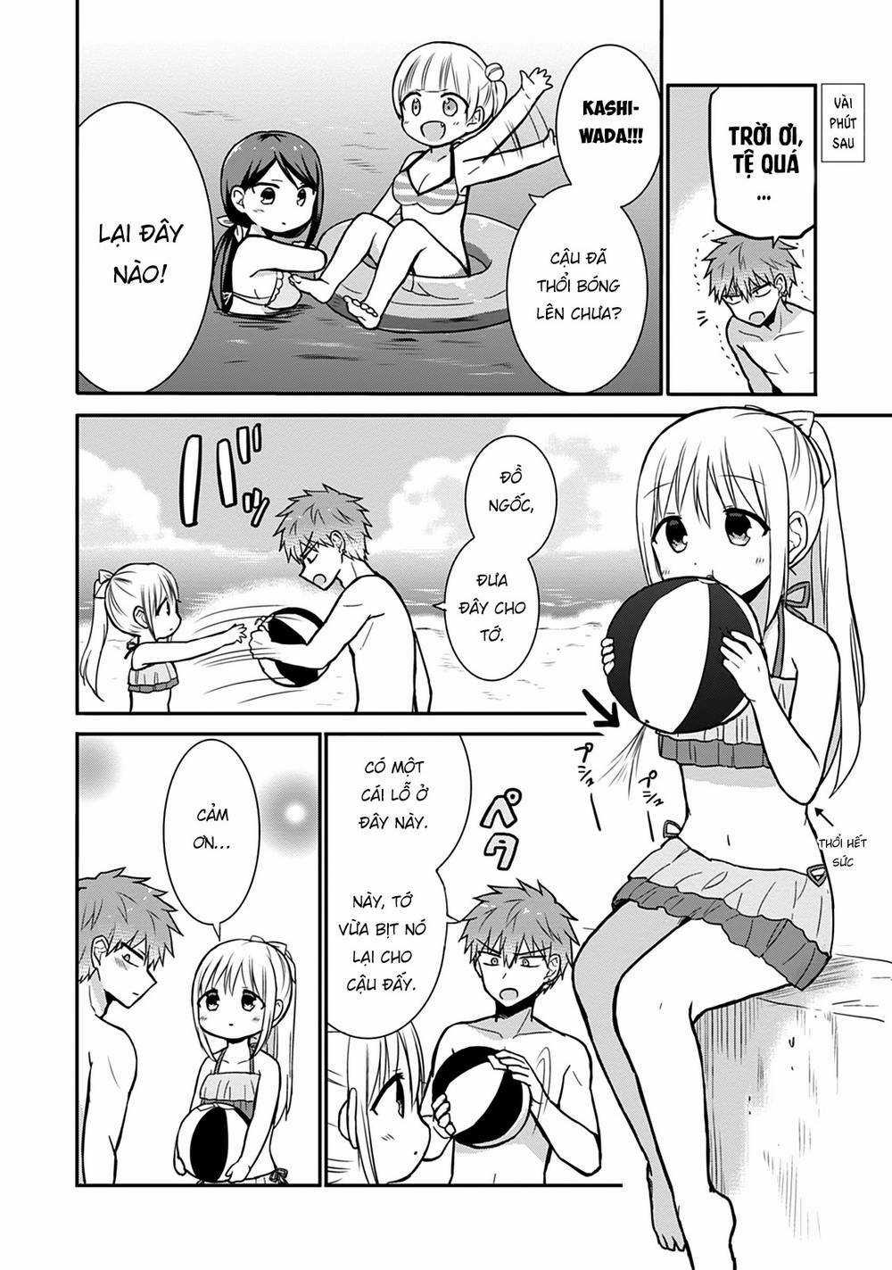 Kao Ni Denai Kashiwada-San To Kao Ni Deru Oota-Kun Chapter 34 trang 6