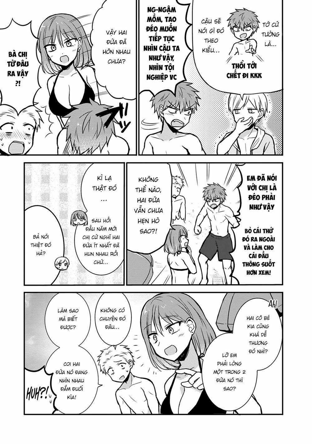 Kao Ni Denai Kashiwada-San To Kao Ni Deru Oota-Kun Chapter 34 trang 7