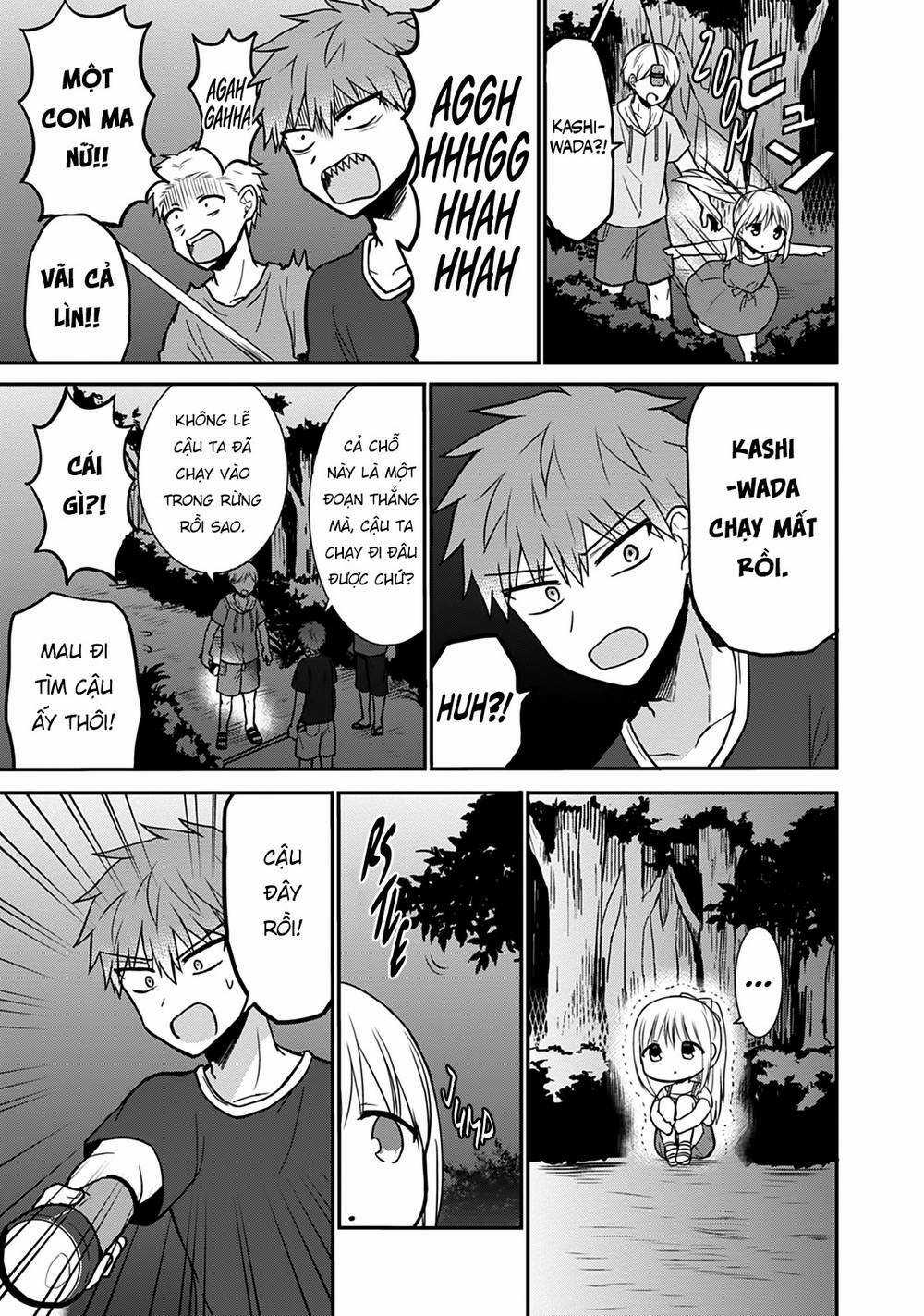 Kao Ni Denai Kashiwada-San To Kao Ni Deru Oota-Kun Chapter 35 trang 11