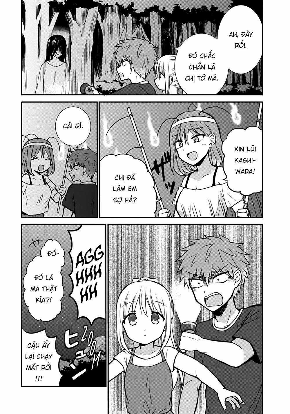 Kao Ni Denai Kashiwada-San To Kao Ni Deru Oota-Kun Chapter 35 trang 13