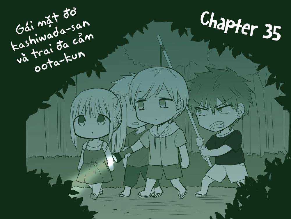 Kao Ni Denai Kashiwada-San To Kao Ni Deru Oota-Kun Chapter 35 trang 2