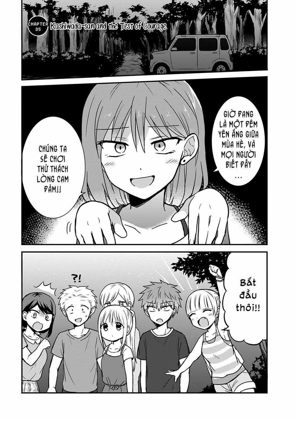Kao Ni Denai Kashiwada-San To Kao Ni Deru Oota-Kun Chapter 35 trang 3